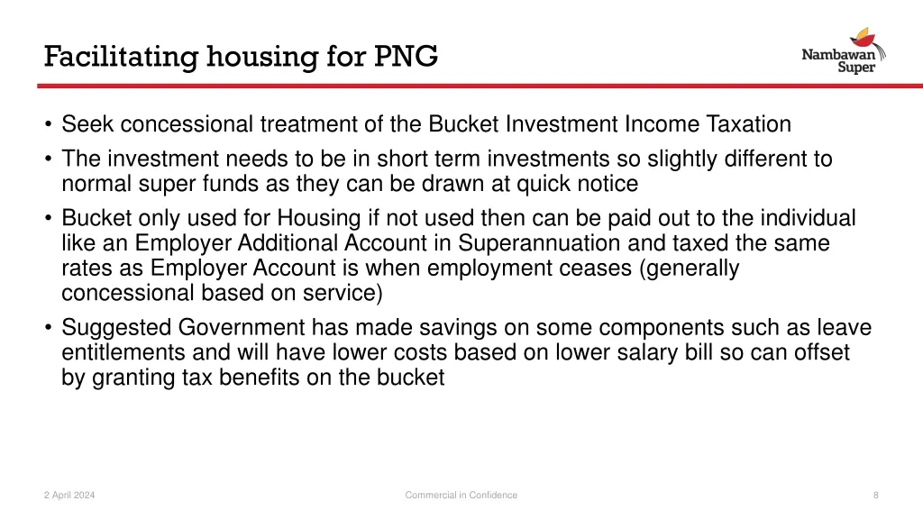 facilitating housing for png 3