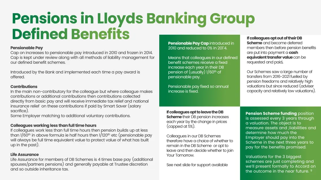 internal only pensions in lloyds banking group 1