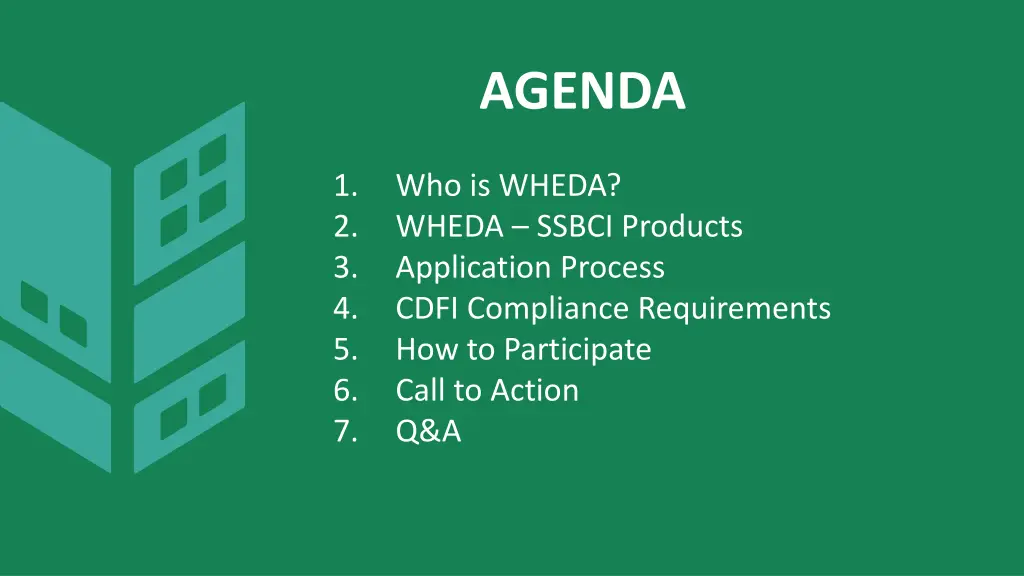 agenda