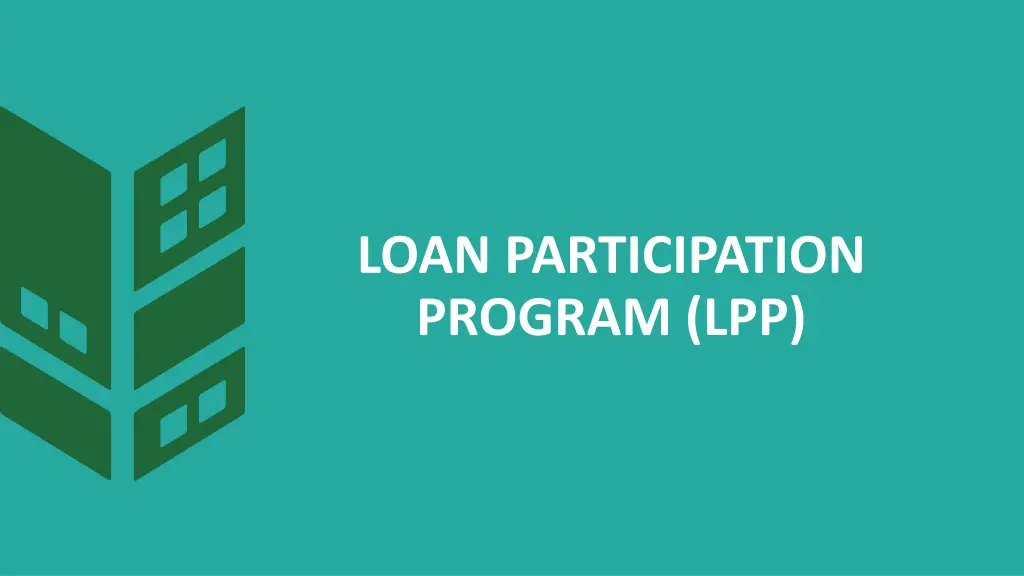 loan participation program lpp