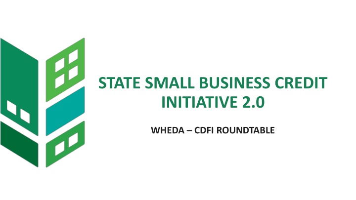 state small business credit initiative 2 0