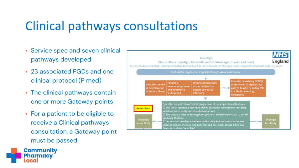 clinical pathways consultations