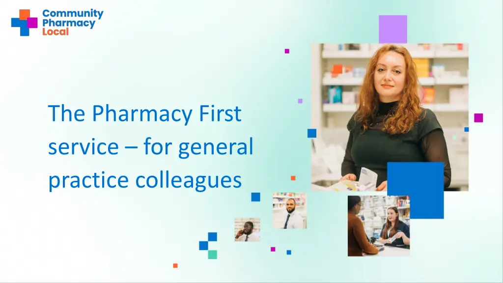 the pharmacy first service for general practice