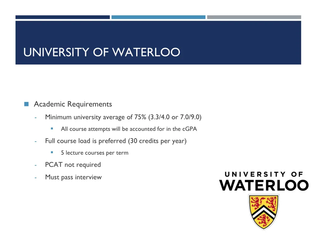 university of waterloo 3