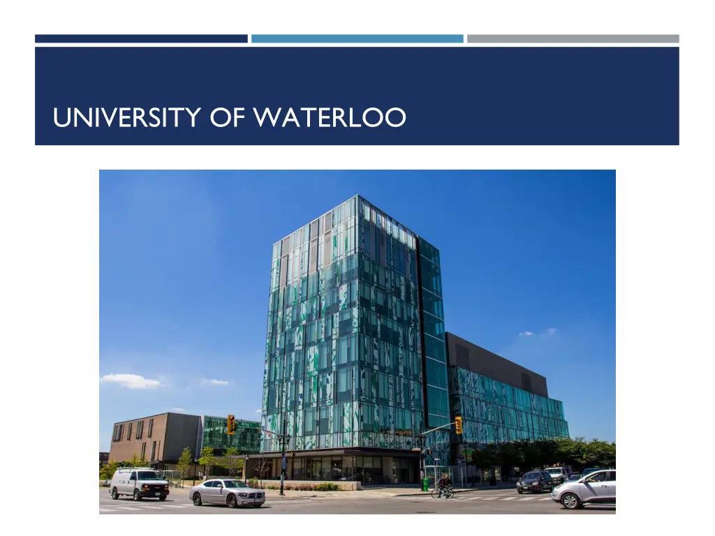 university of waterloo