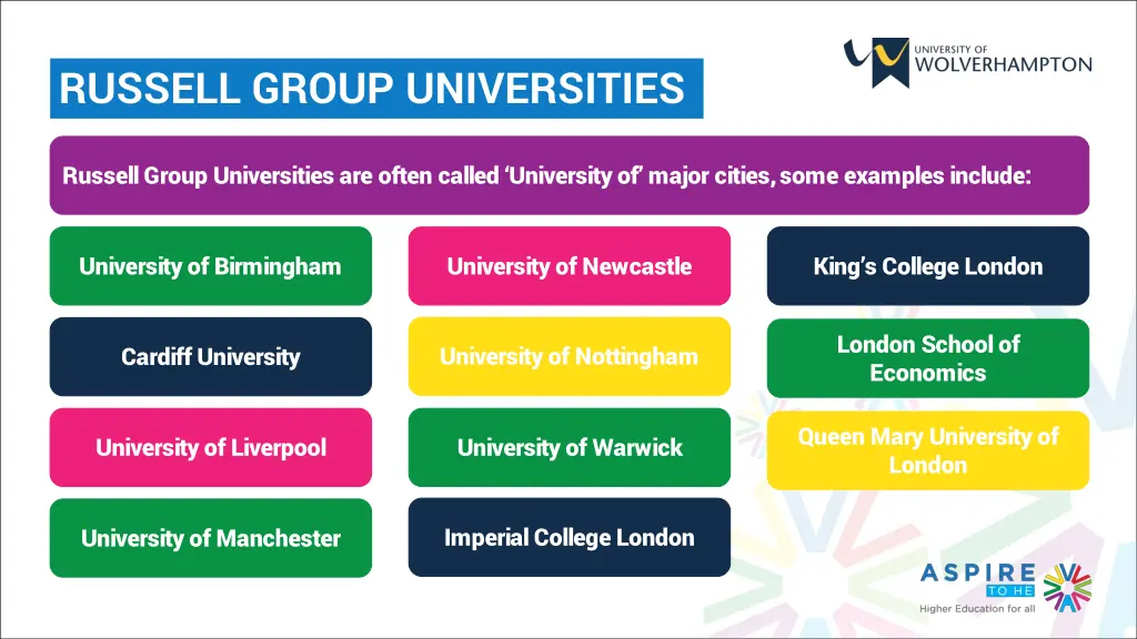 russell group universities 1