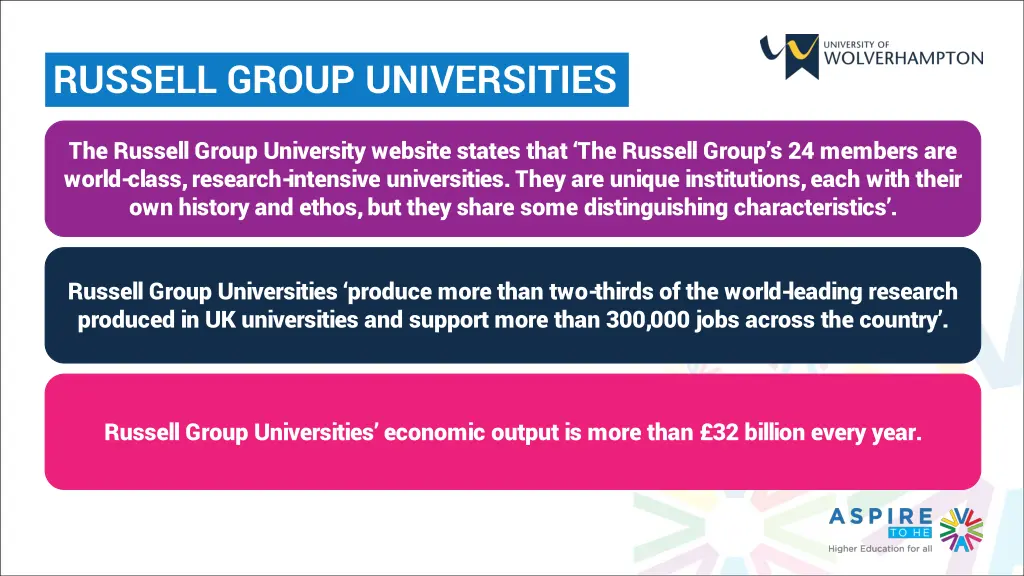 russell group universities