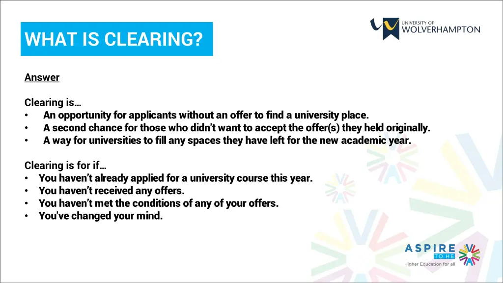 what is clearing 1