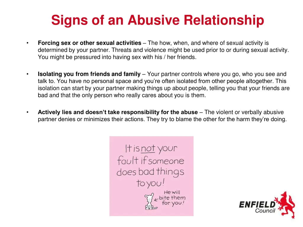 signs of an abusive relationship 1