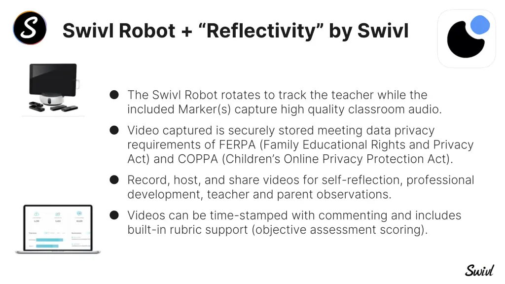 swivl robot reflectivity by swivl