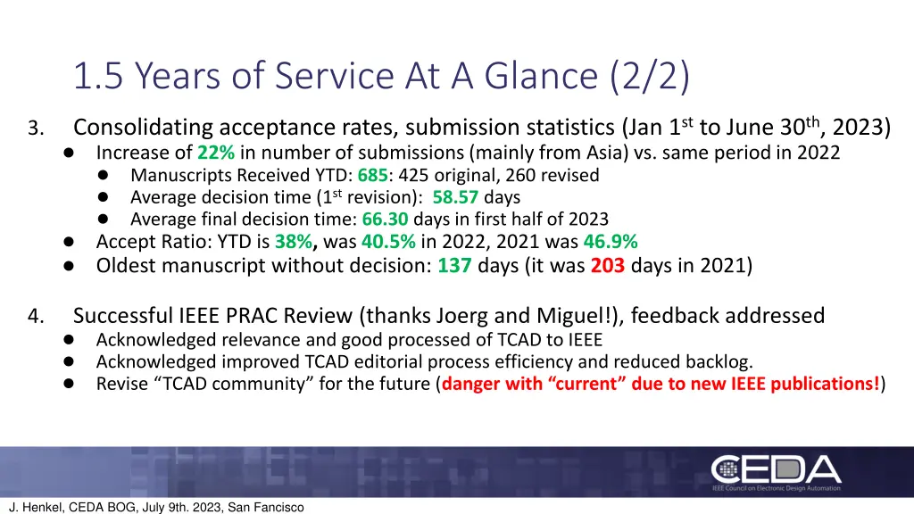 1 5 years of service at a glance 2 2