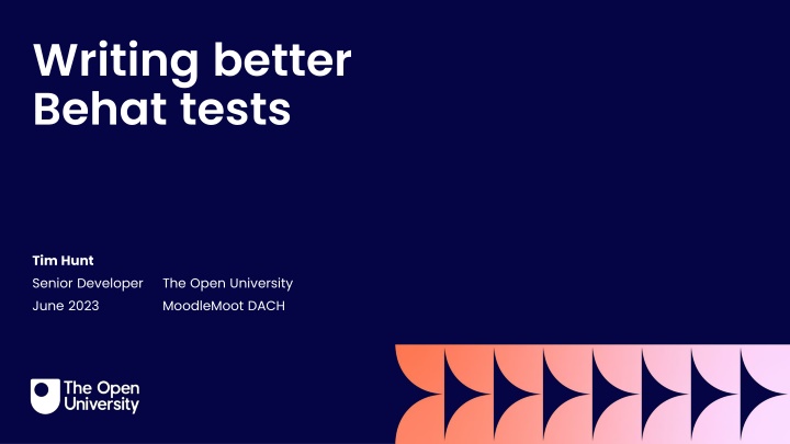 writing better behat tests