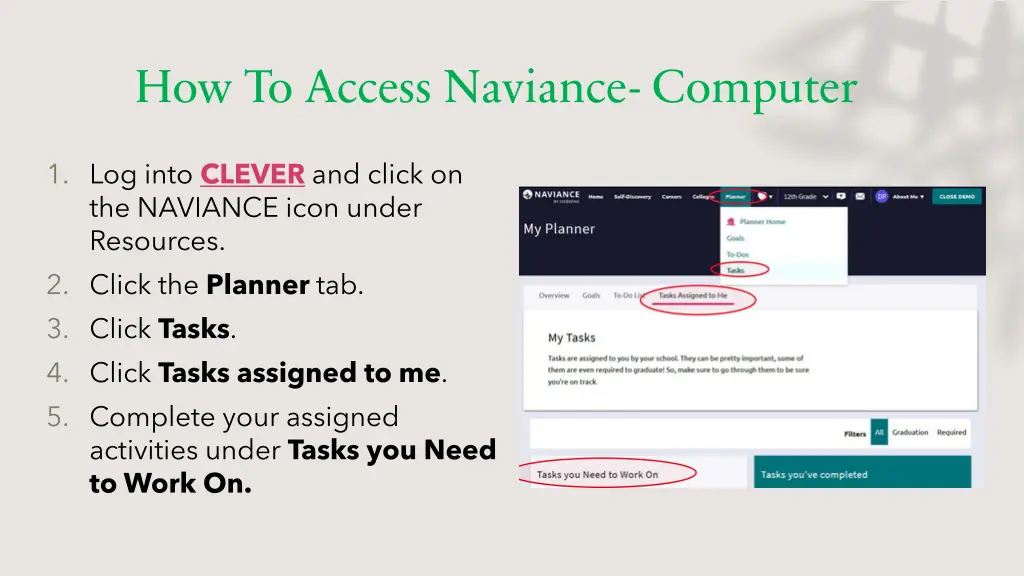 how to access naviance computer