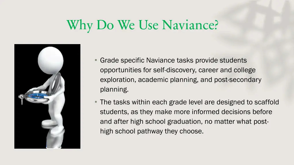 why do we use naviance