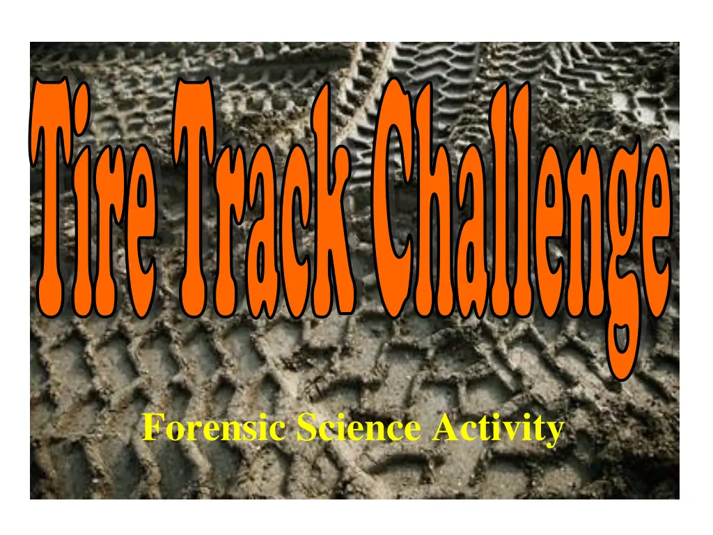 tire track challenge