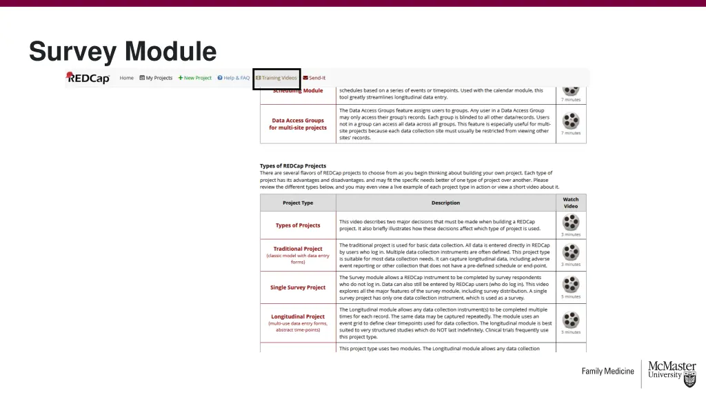 survey module 1