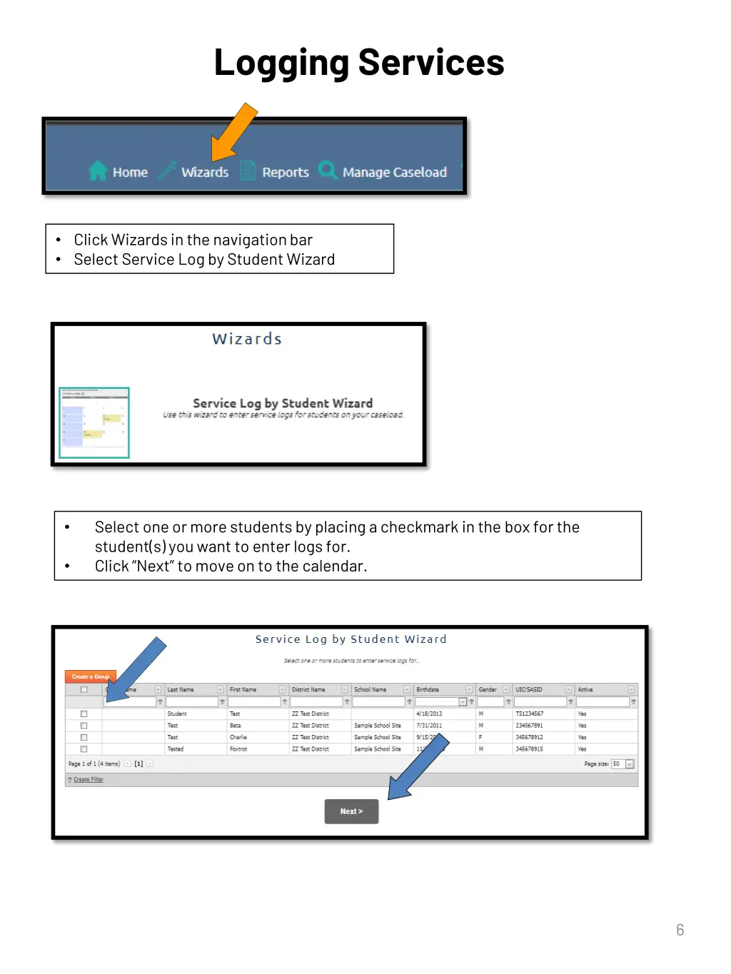 logging services