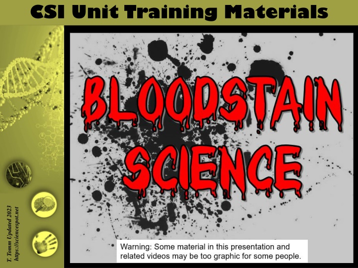 csi unit training materials