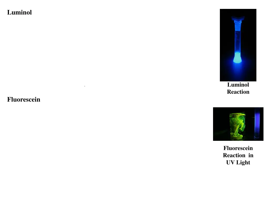 luminol this chemical is used by crime scene