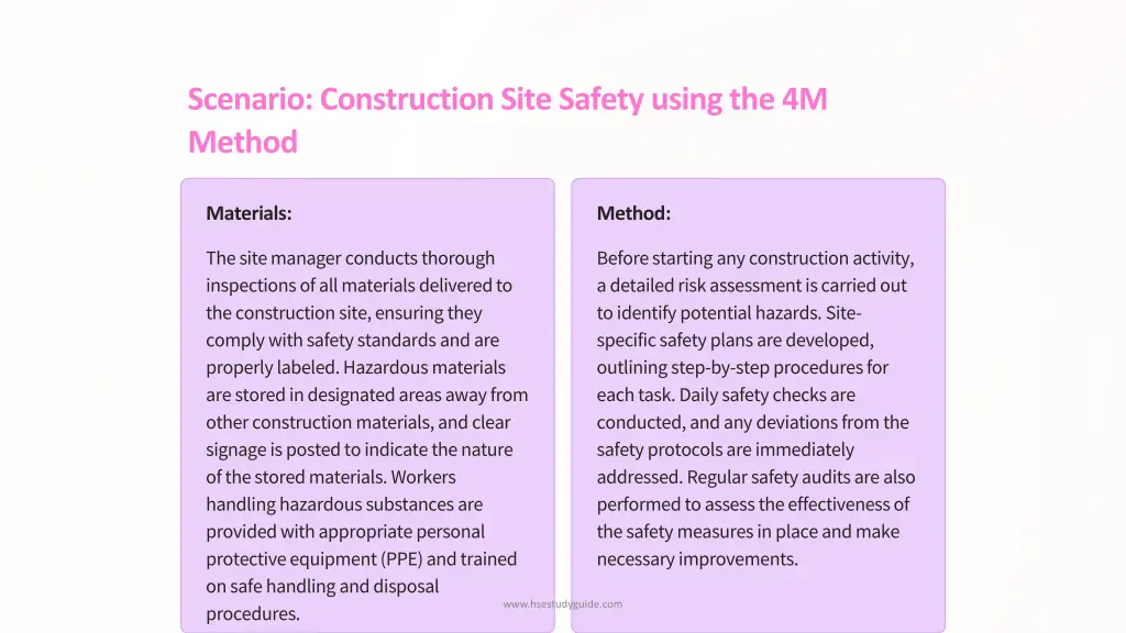 scenario construction site safety using 1