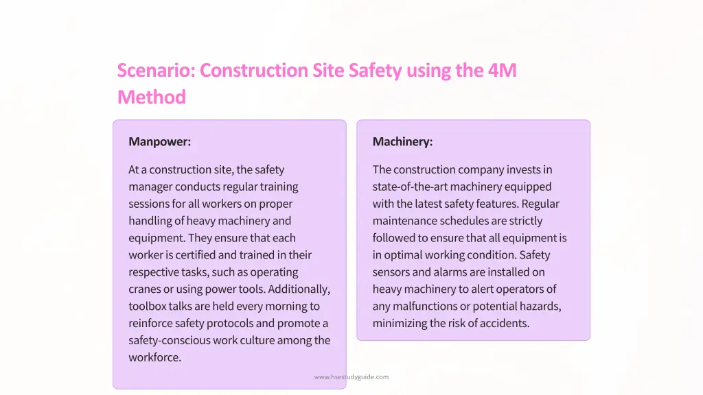 scenario construction site safety using