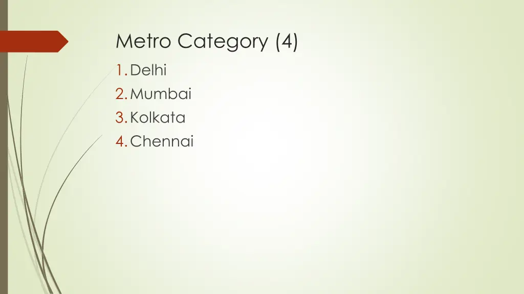 metro category 4