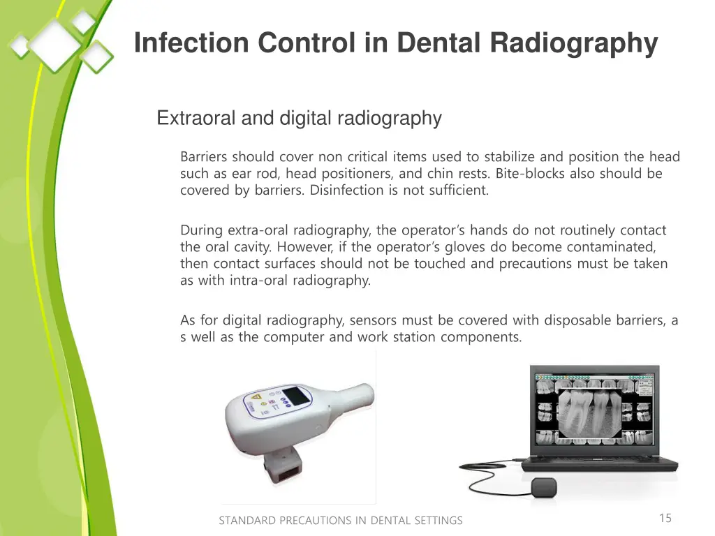 infection control in dental radiography 1