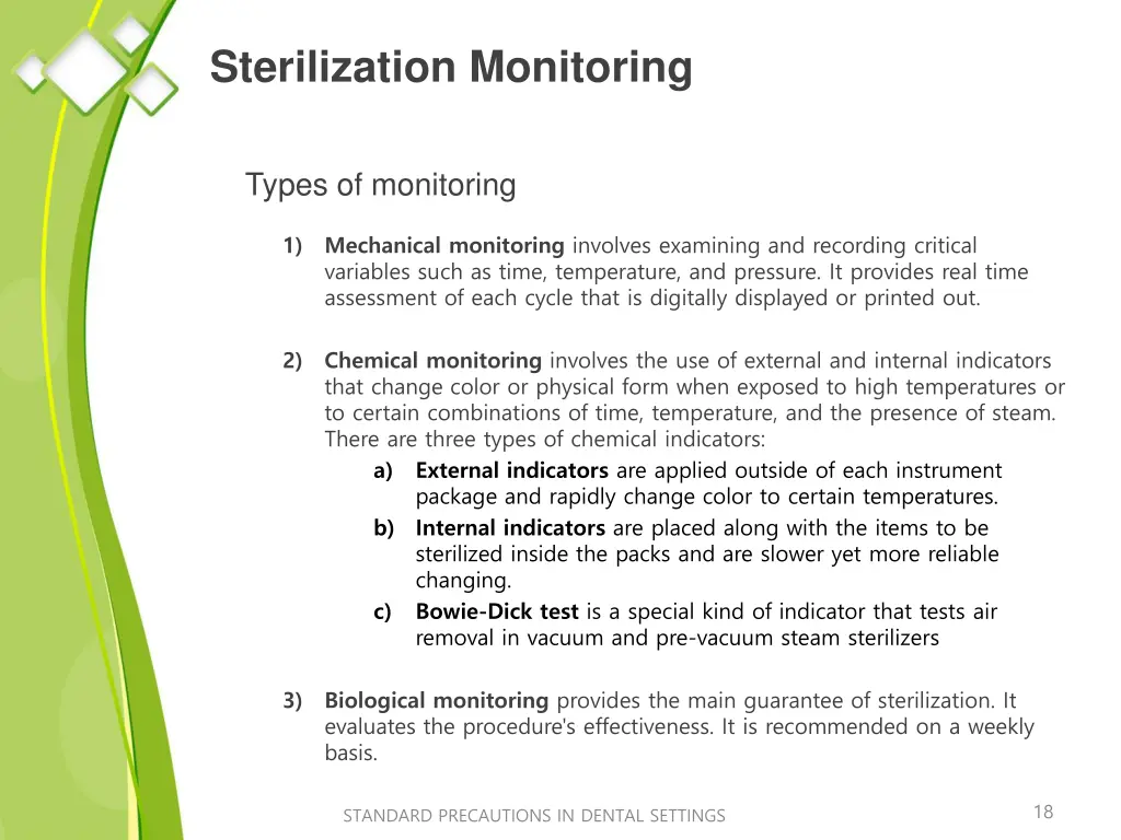 sterilization monitoring