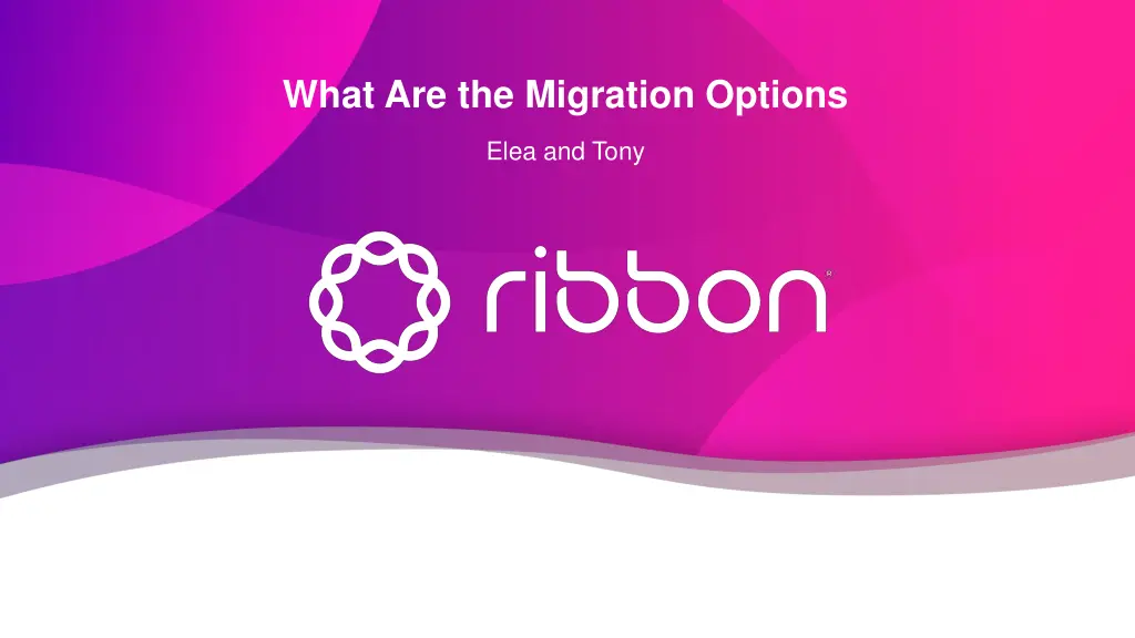 what are the migration options