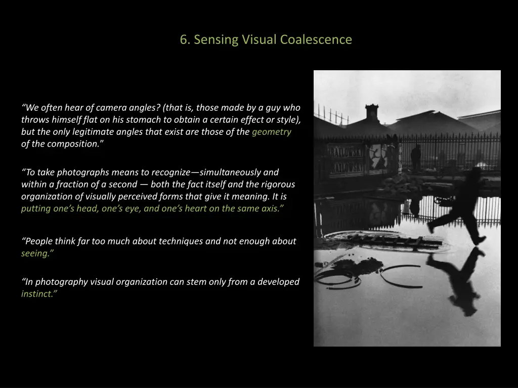 6 sensing visual coalescence