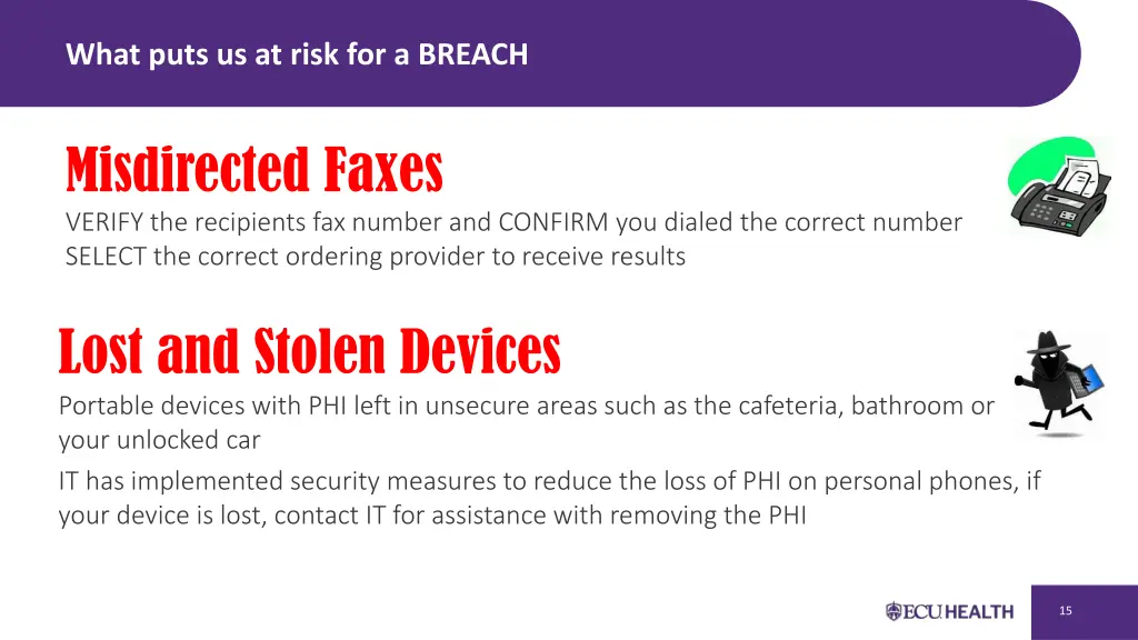 what puts us at risk for a breach 3