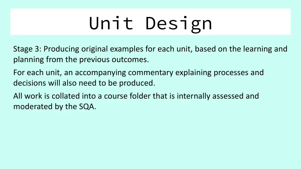 unit design 2