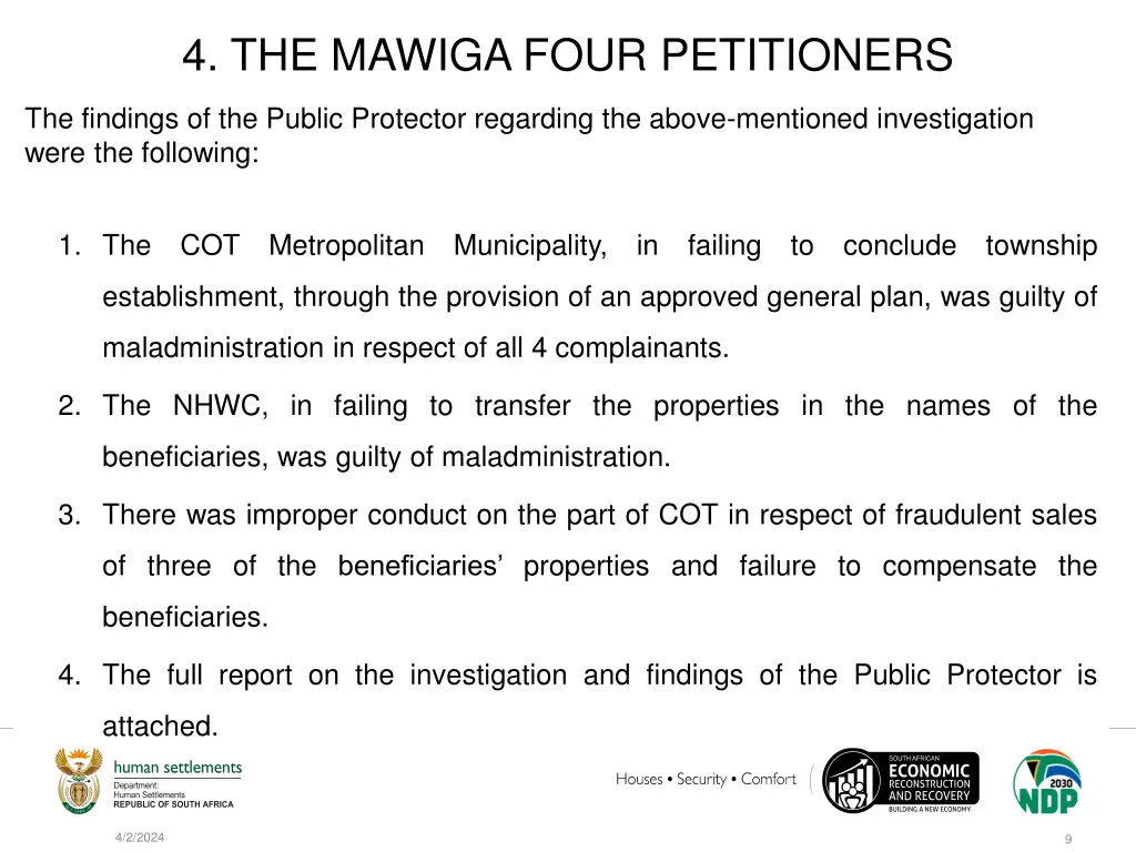 4 the mawiga four petitioners 2