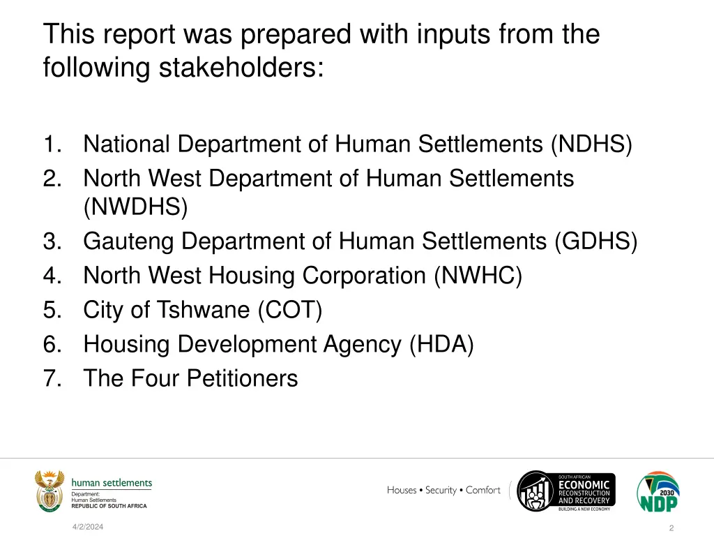 this report was prepared with inputs from