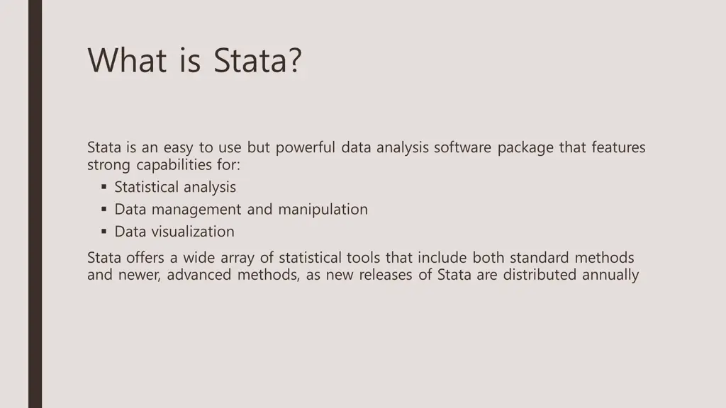 what is stata
