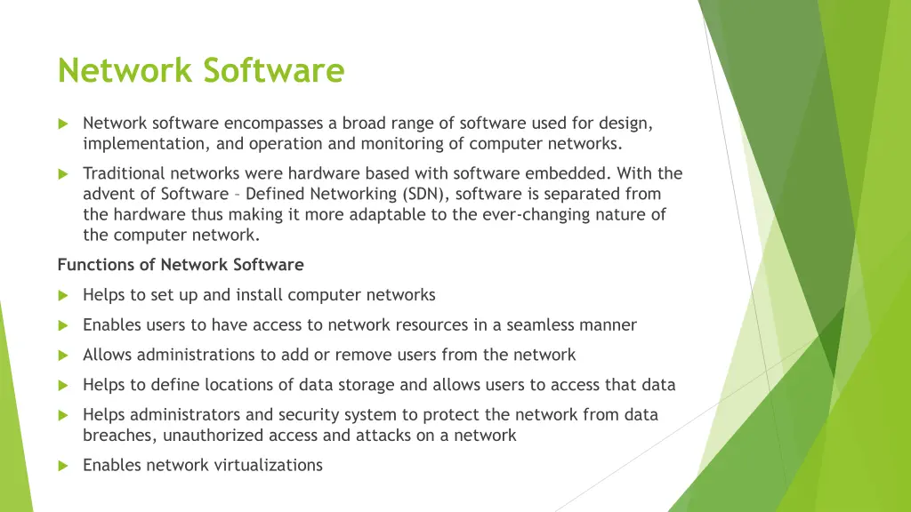 network software