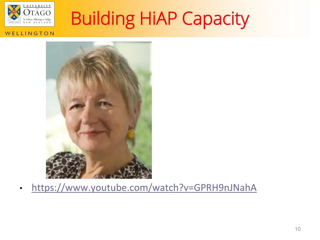 building hiap capacity building hiap capacity