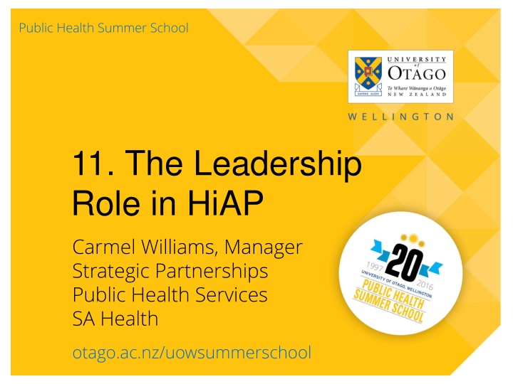 public health summer school