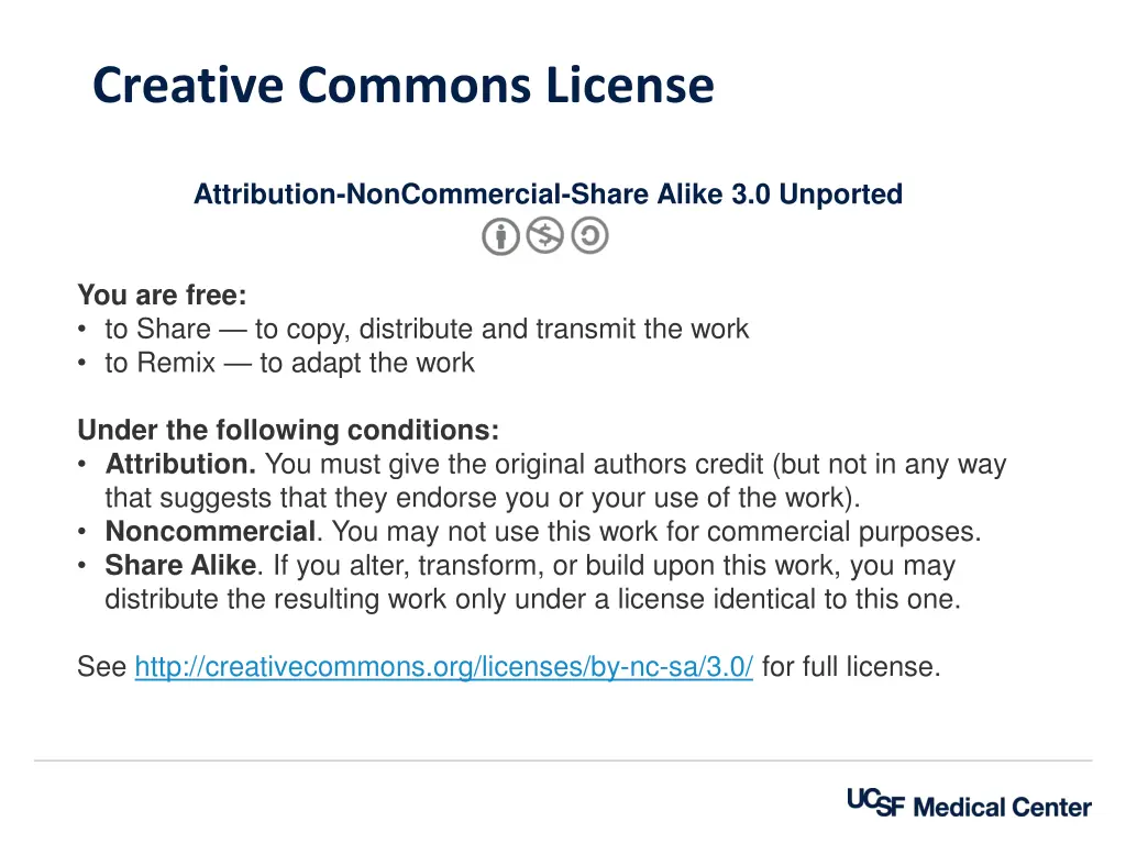 creative commons license