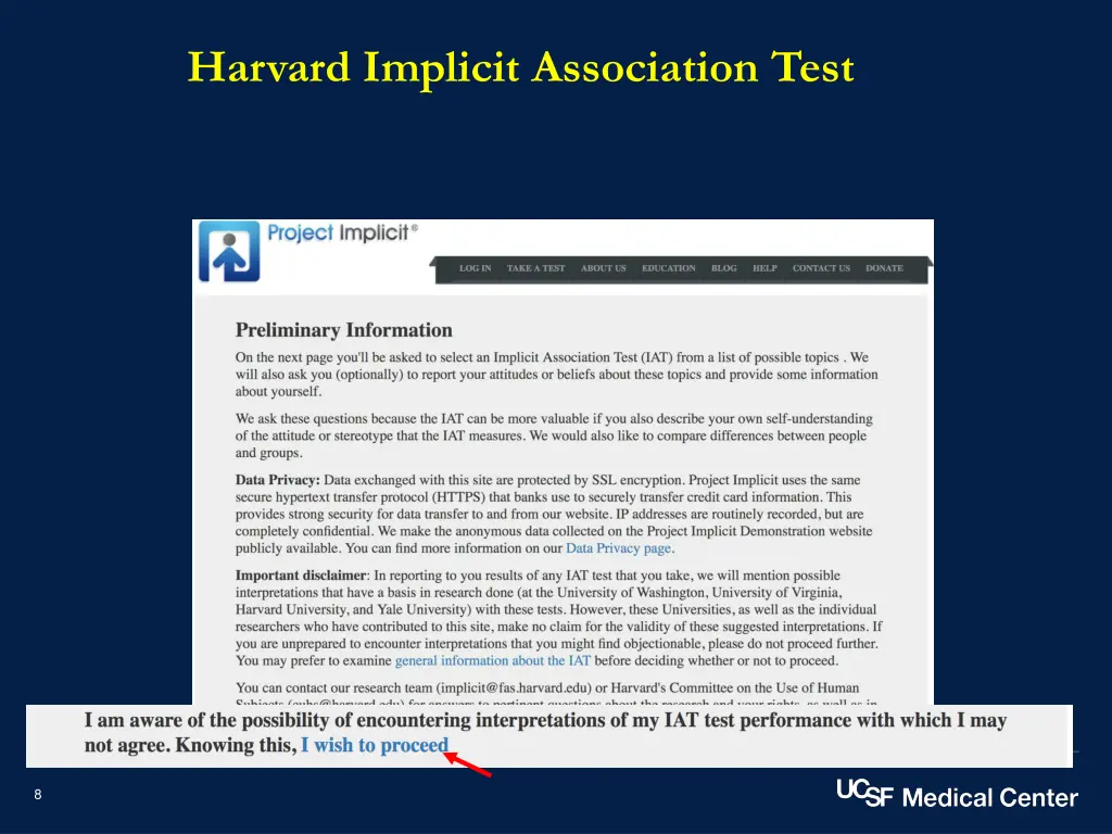 harvard implicit association test 1