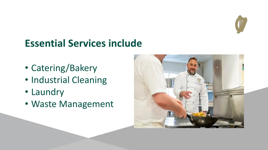 essential services include