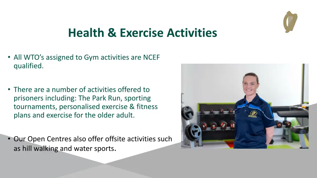 health exercise activities