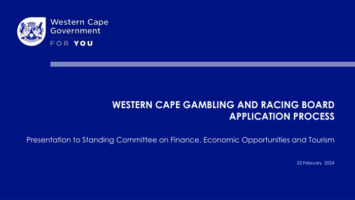 western cape gambling and racing board