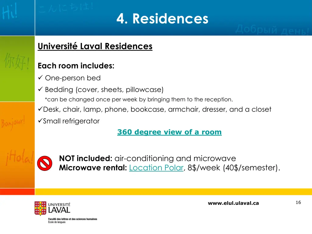 4 residences 1