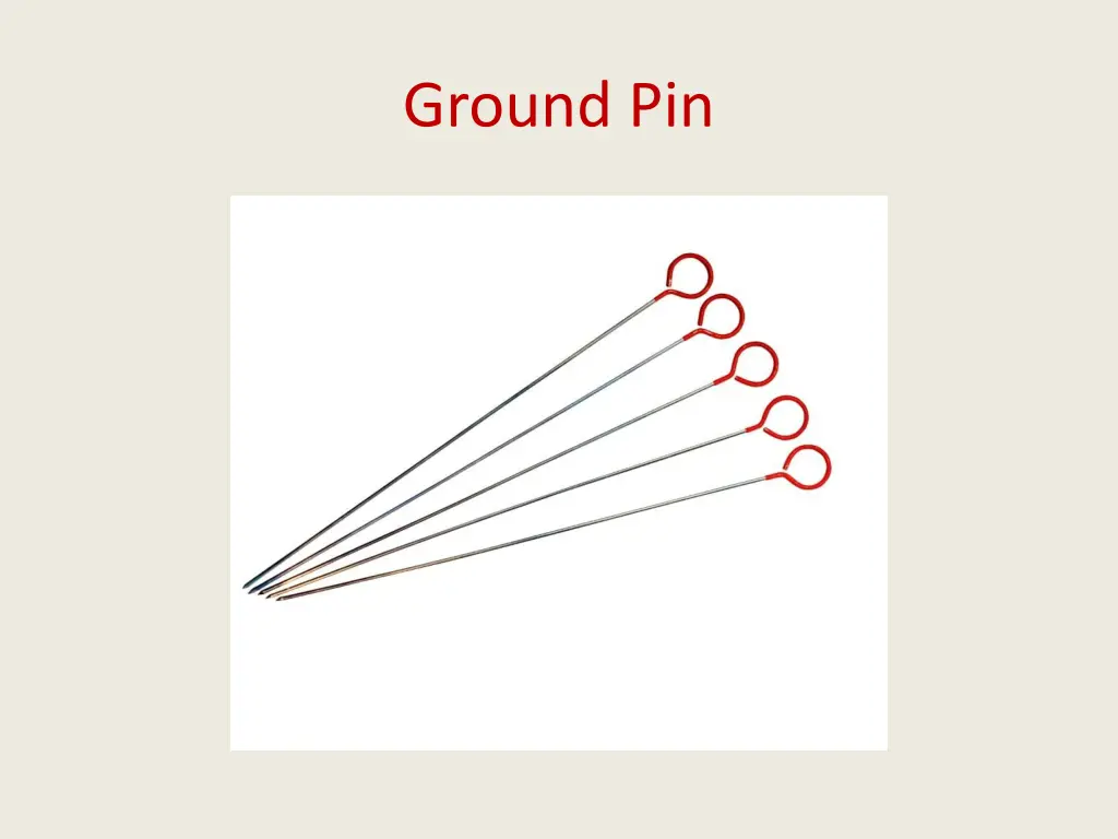 ground pin