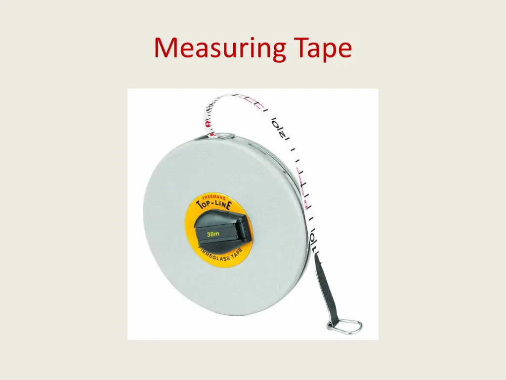 measuring tape