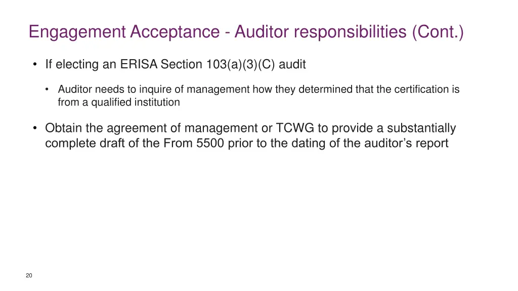 engagement acceptance auditor responsibilities 1