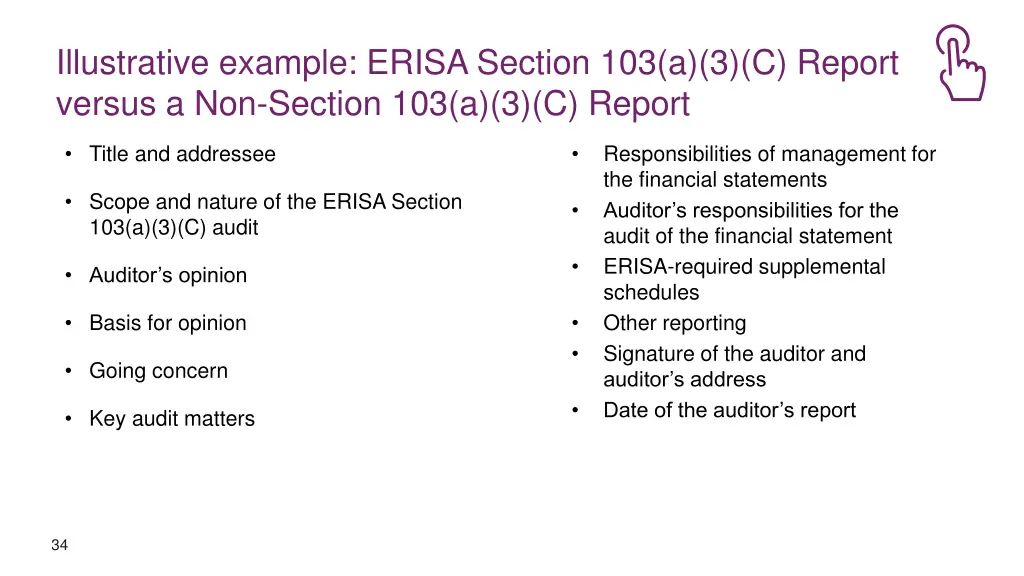 illustrative example erisa section