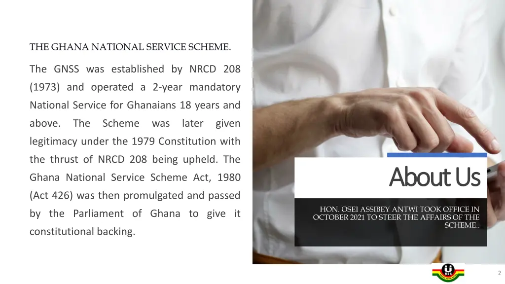 the ghana national service scheme