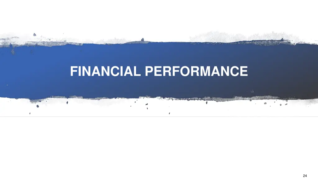 financial performance